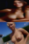 Loose swinging breasts