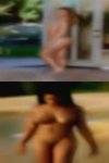 Loose swinging breasts